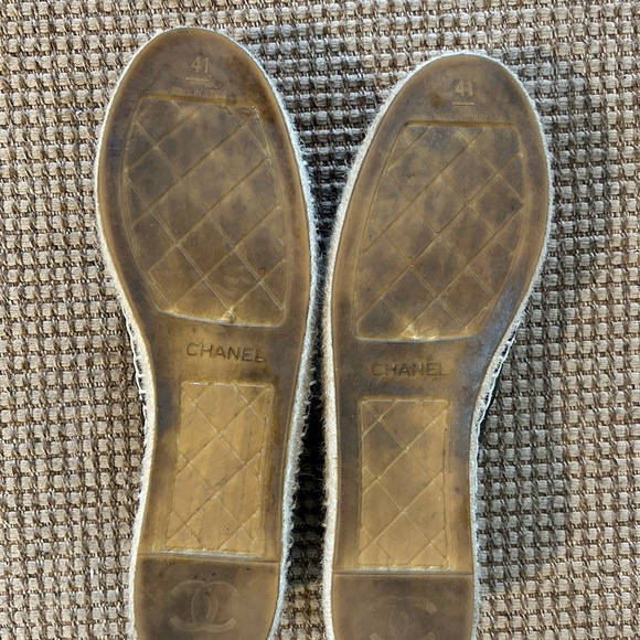 Black Espadrille Flats - Picture 4 of 4